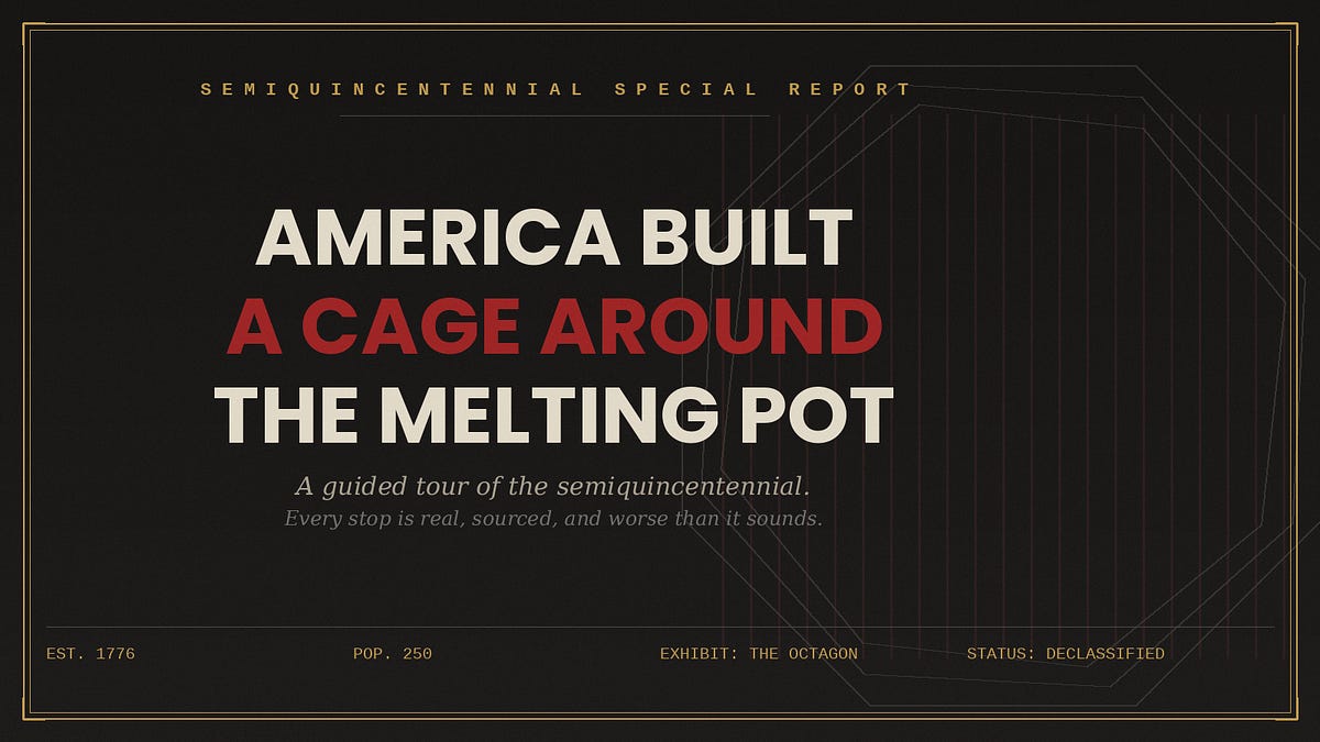 America Built a Cage Around the Melting Pot