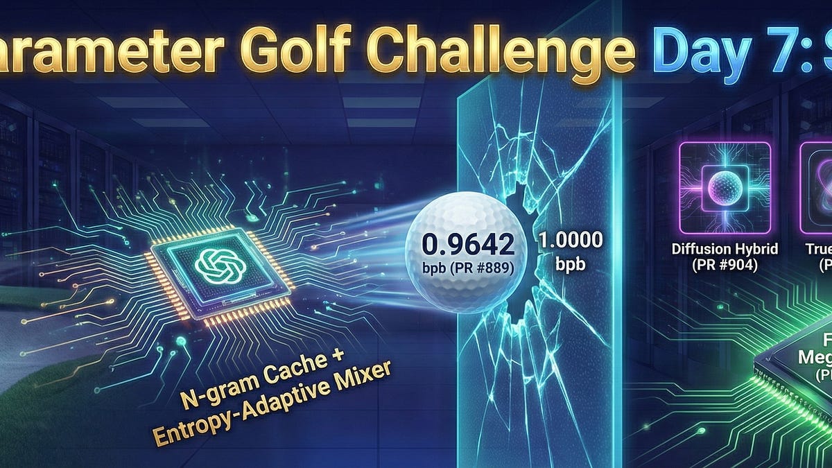 OpenAI's Parameter Golf Day 7: Sub-1.0