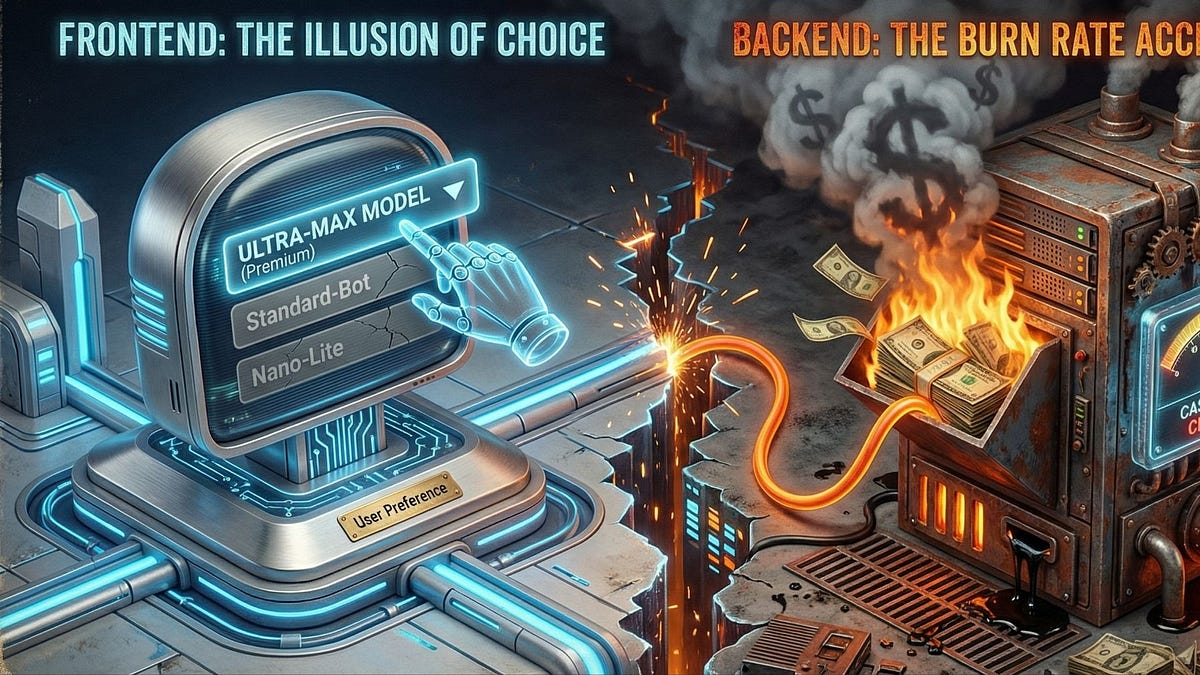 Stop Letting Your Users Pick the Model